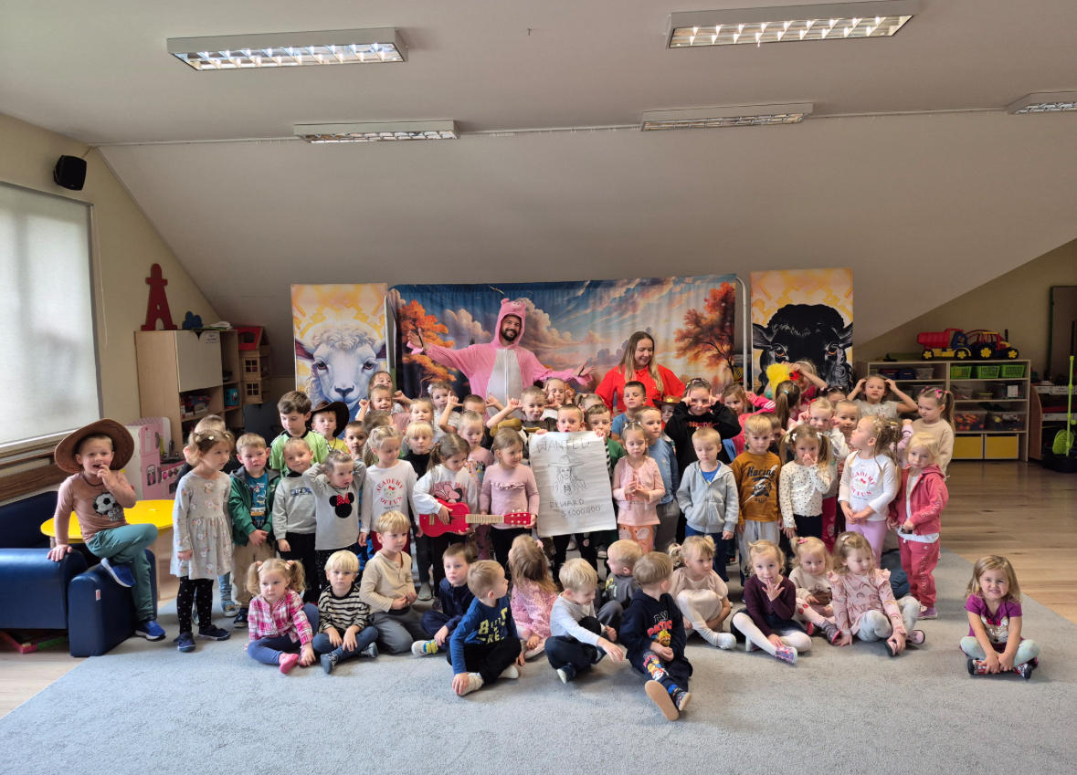 ''Krówki w mlecznej dolinie'' - spektakl edukacyjny