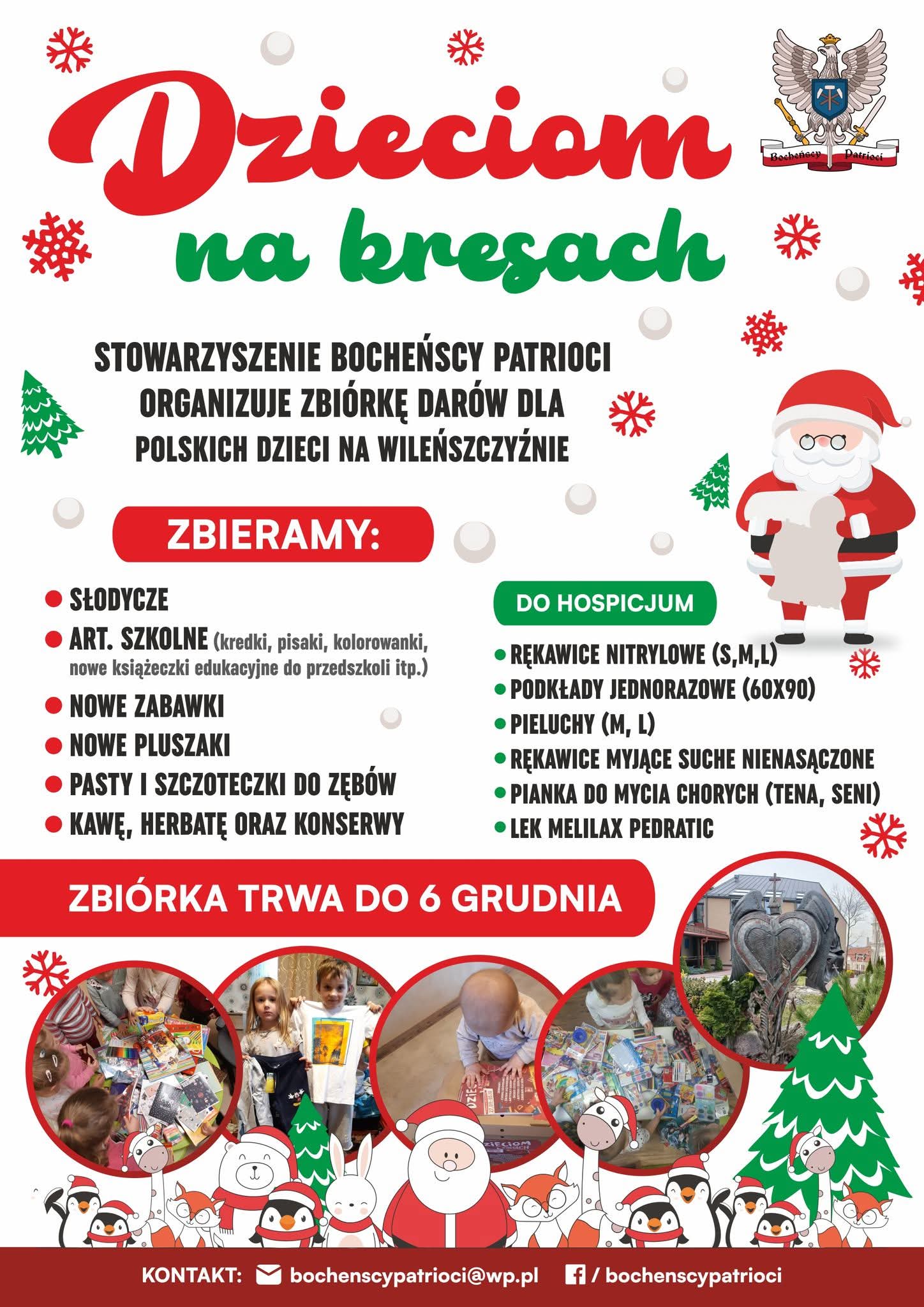 ''Dzieciom na Kresach'' - dołącz do akcji i podaruj uśmiech!