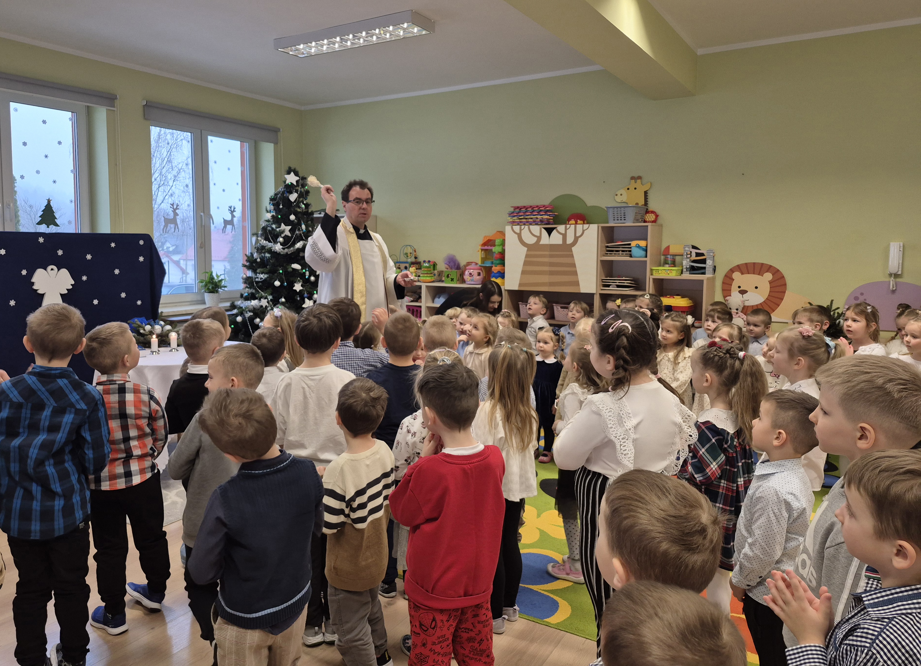 WIZYTA DUSZPASTERSKA W NASZYM PRZEDSZKOLU