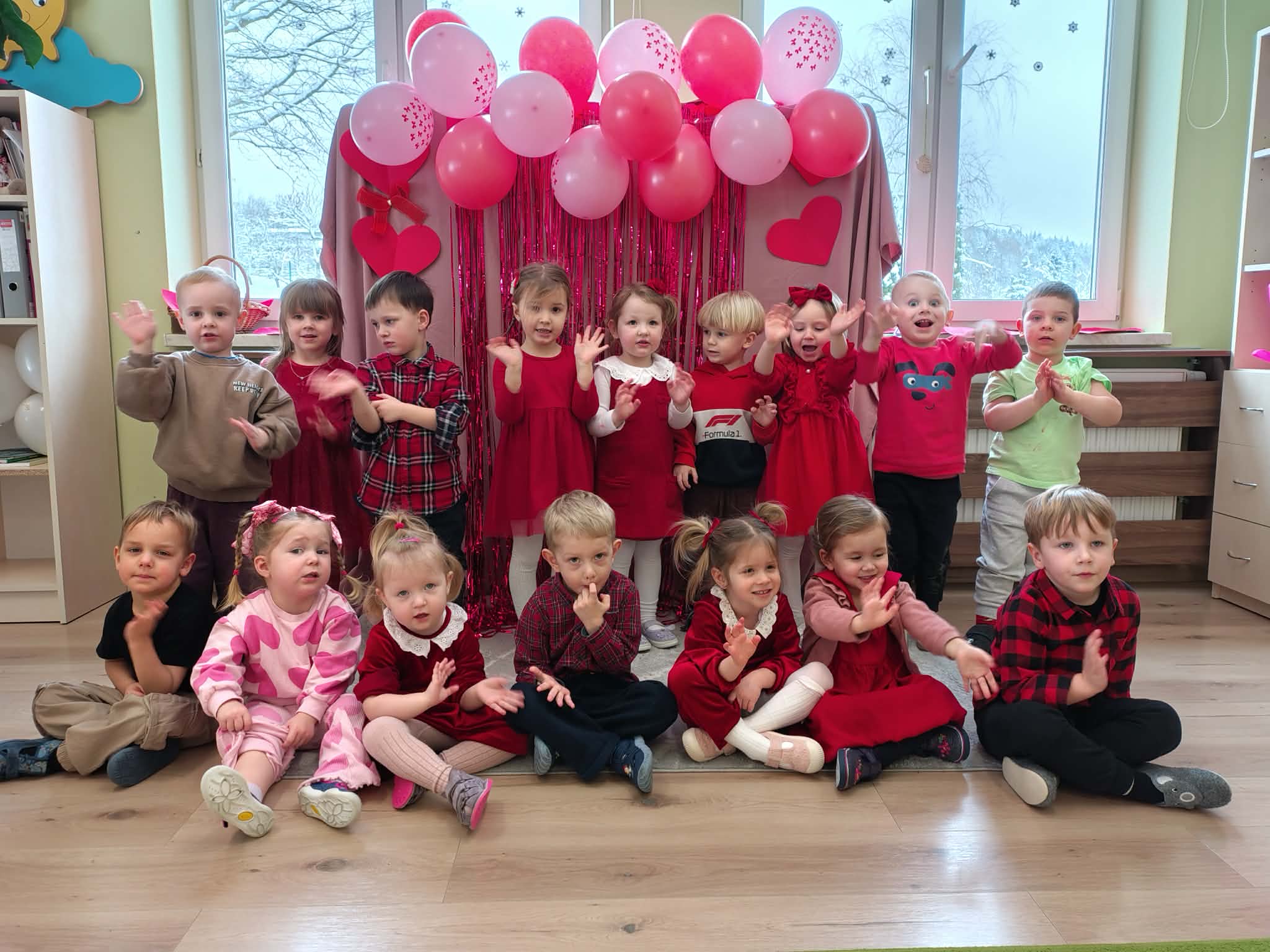 Walentynkowy Dzień u Jeżyków