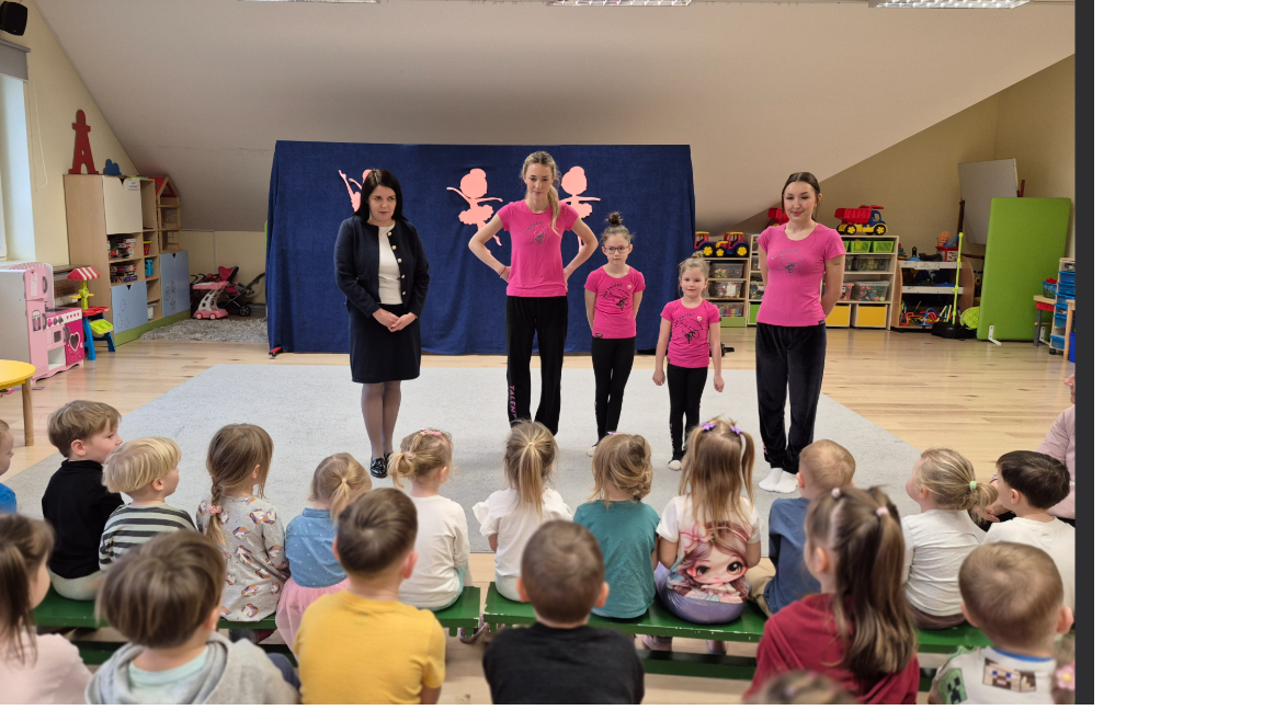 Pokaz Gimnastyki Artystycznej w naszym przedszkolu
