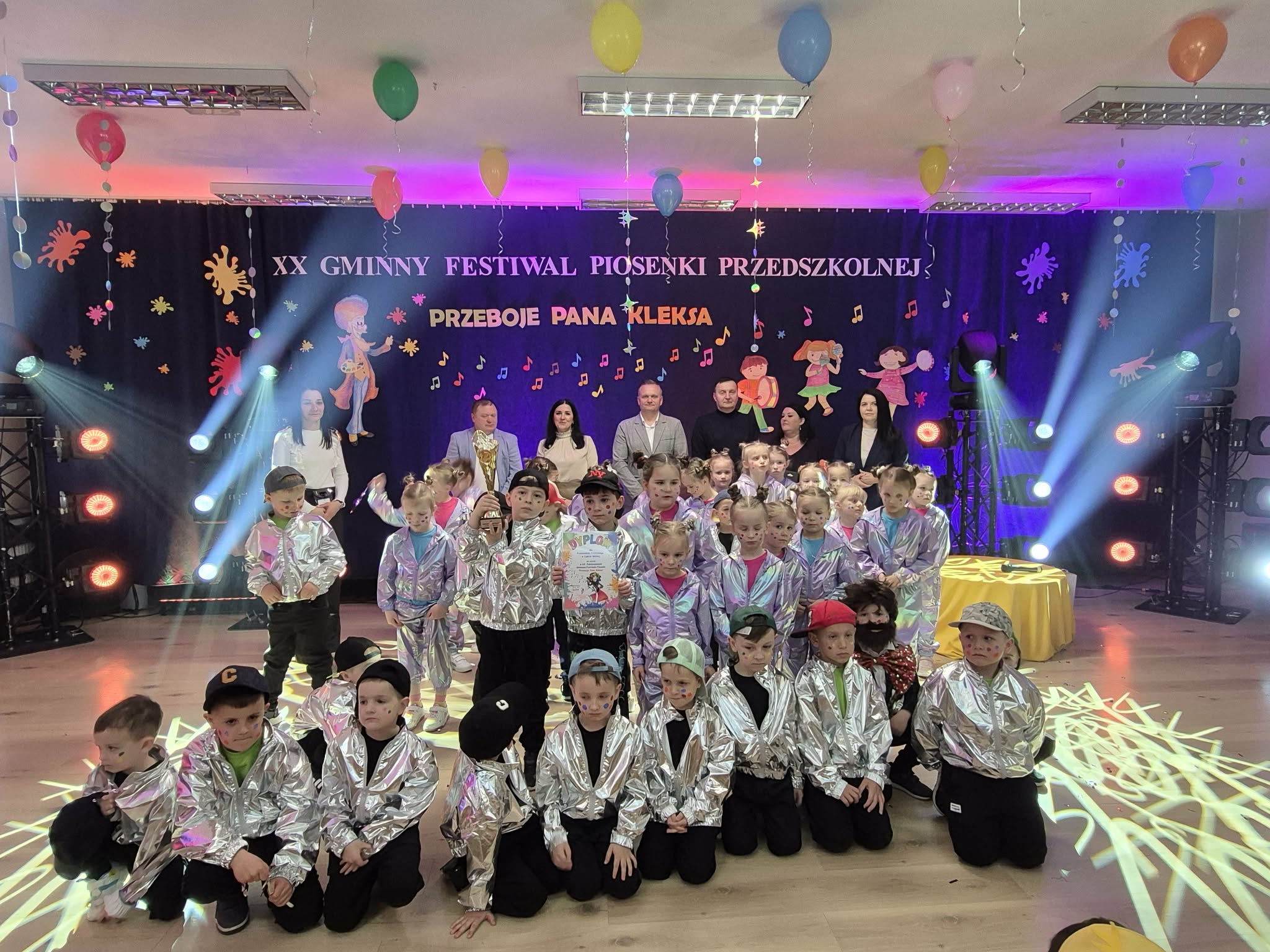 XX Jubileuszowy Gminny Festiwal Piosenki Przedszkolnej „Przeboje Pana Kleksa”