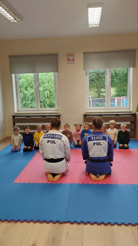 Pokazowa lekcja Judo w naszym przedszkolu!