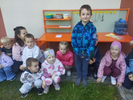 Nowa kuchnia błotna w naszym przedszkolu!
